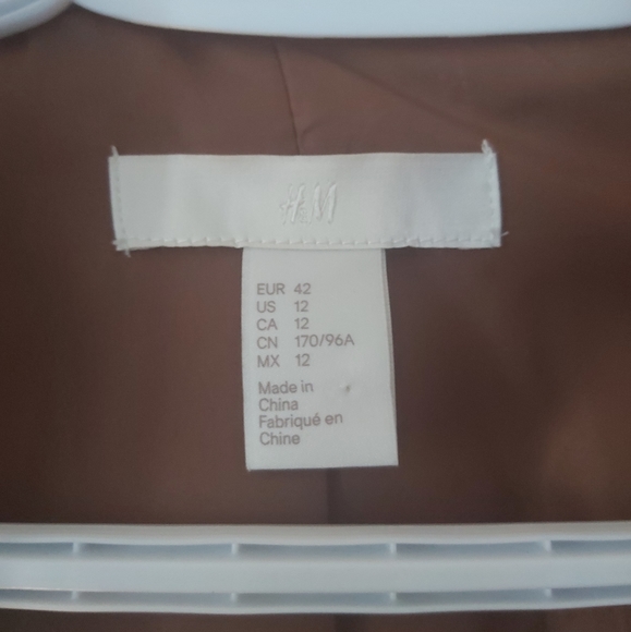 H&M wool blend pea coat - Picture 3 of 3